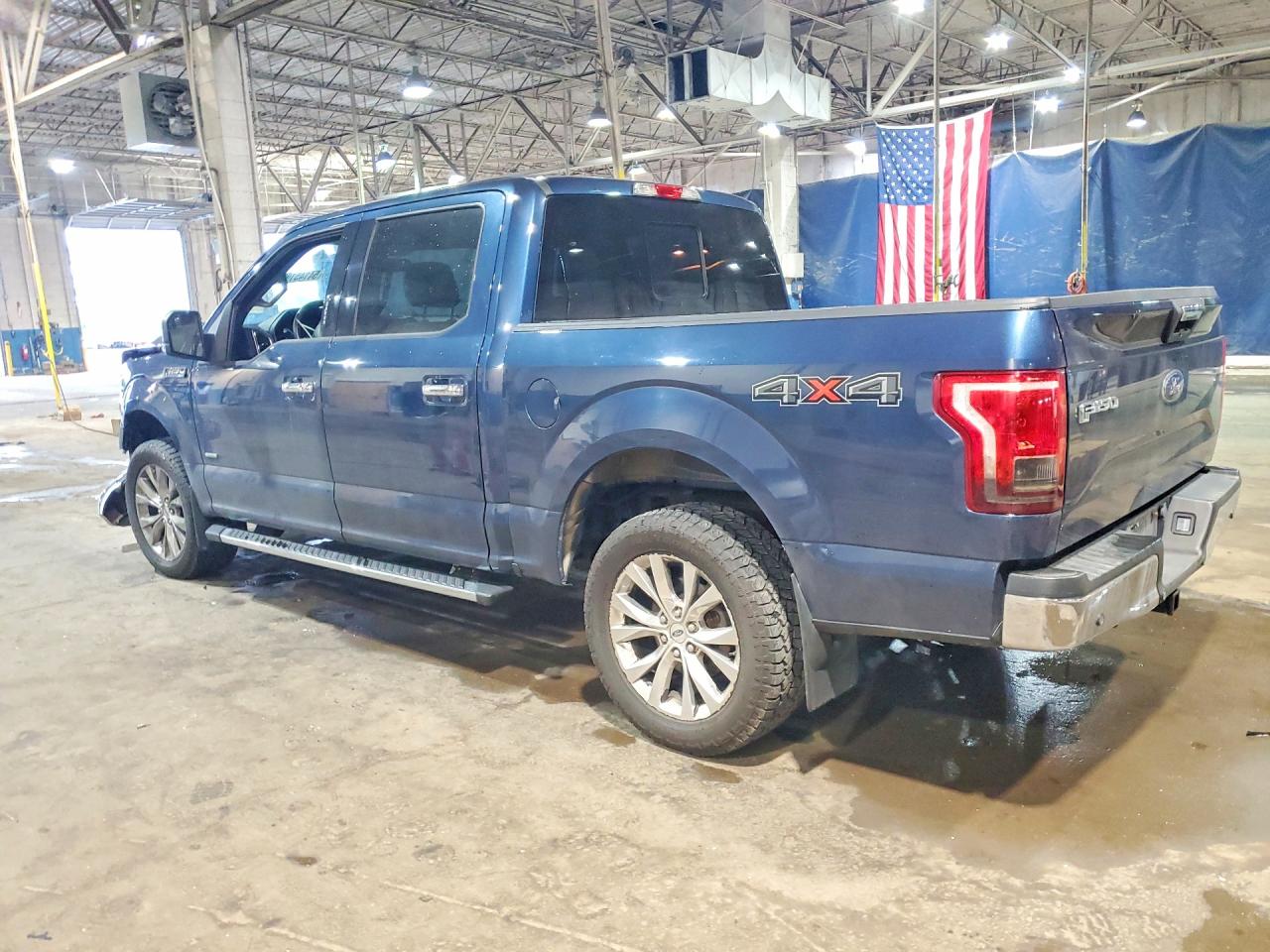 2015 Ford F150 Supercrew Blue vin: 1FTEW1EP6FFD06416