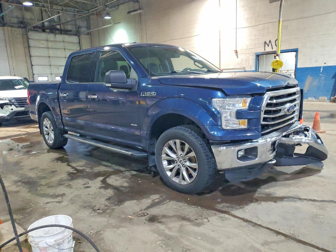 2015 Ford F150 Supercrew Blue vin: 1FTEW1EP6FFD06416