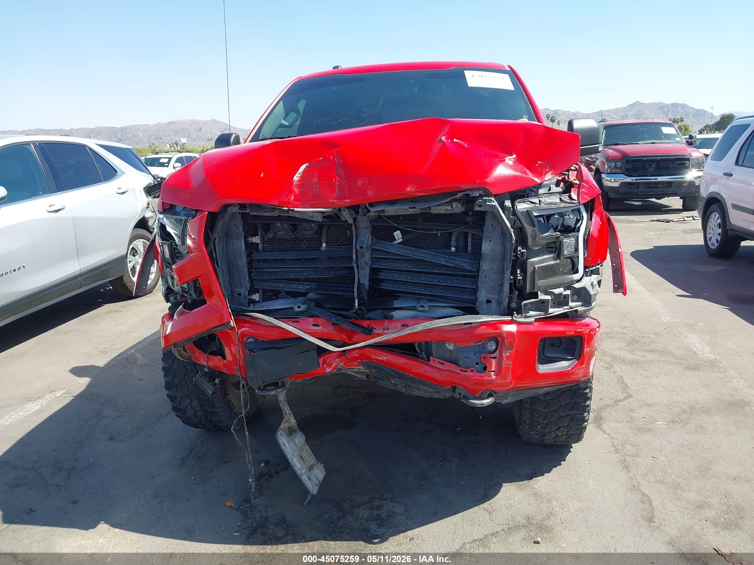 2015 Ford F-150 Xlt Red vin: 1FTEW1EP6FFD06710