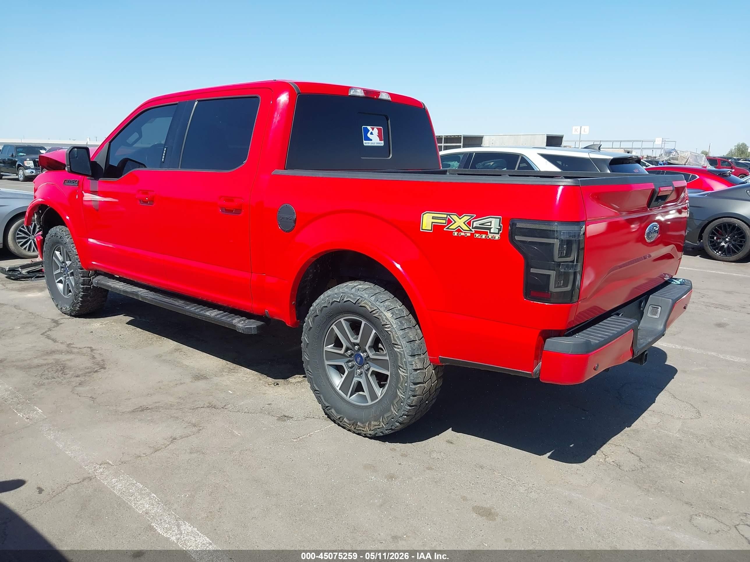 2015 Ford F-150 Xlt Red vin: 1FTEW1EP6FFD06710