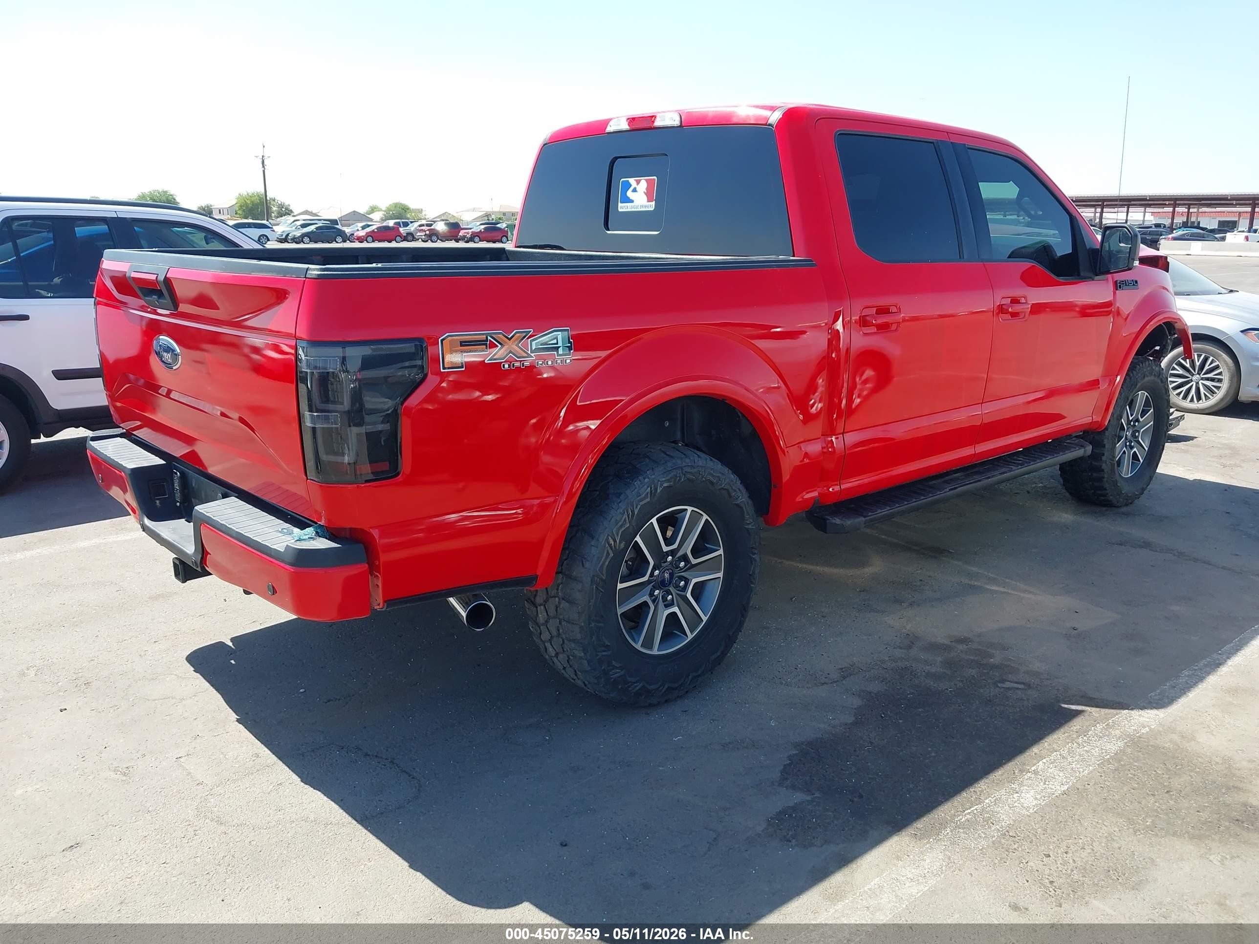 2015 Ford F-150 Xlt Red vin: 1FTEW1EP6FFD06710