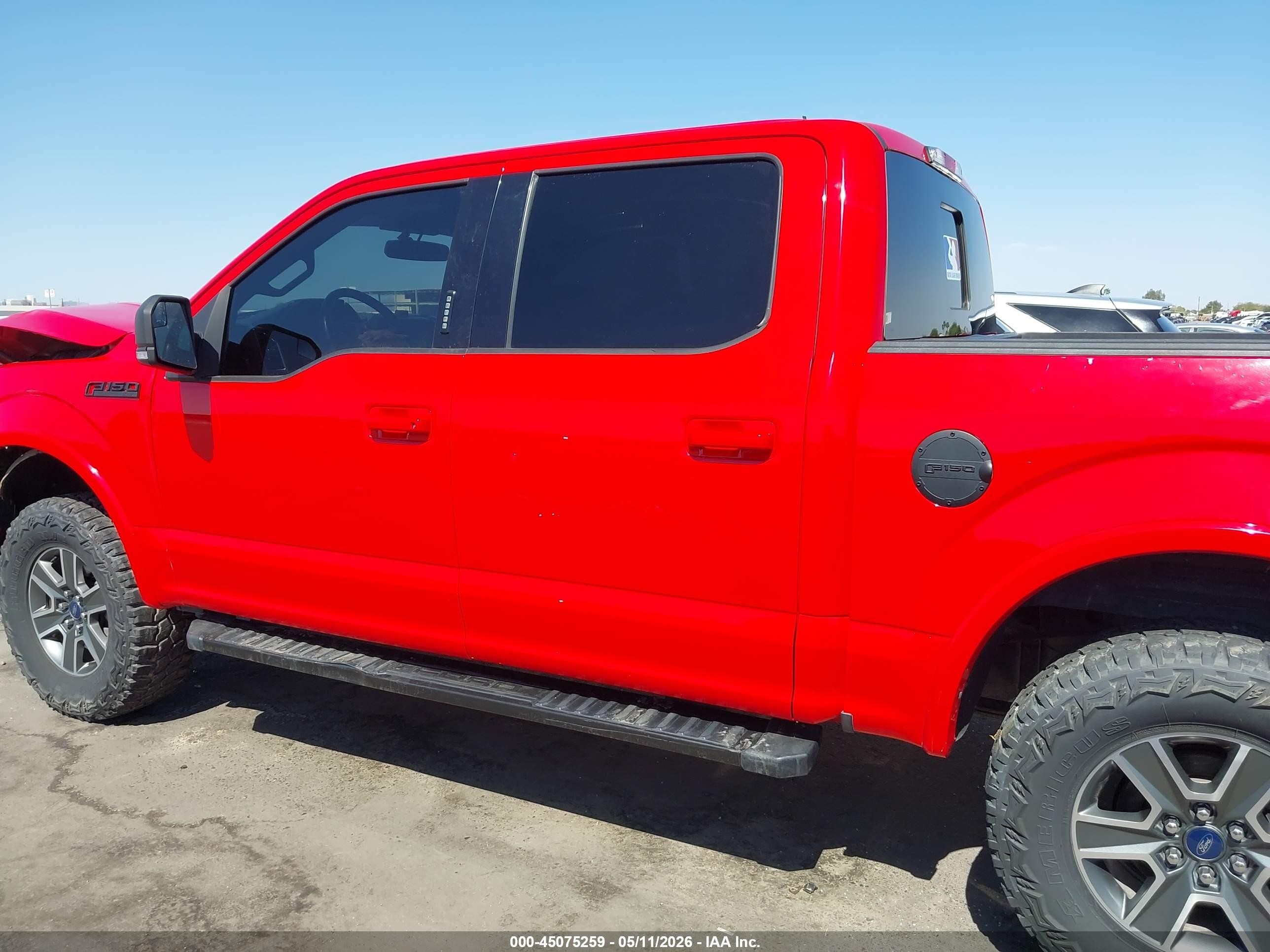 2015 Ford F-150 Xlt Red vin: 1FTEW1EP6FFD06710