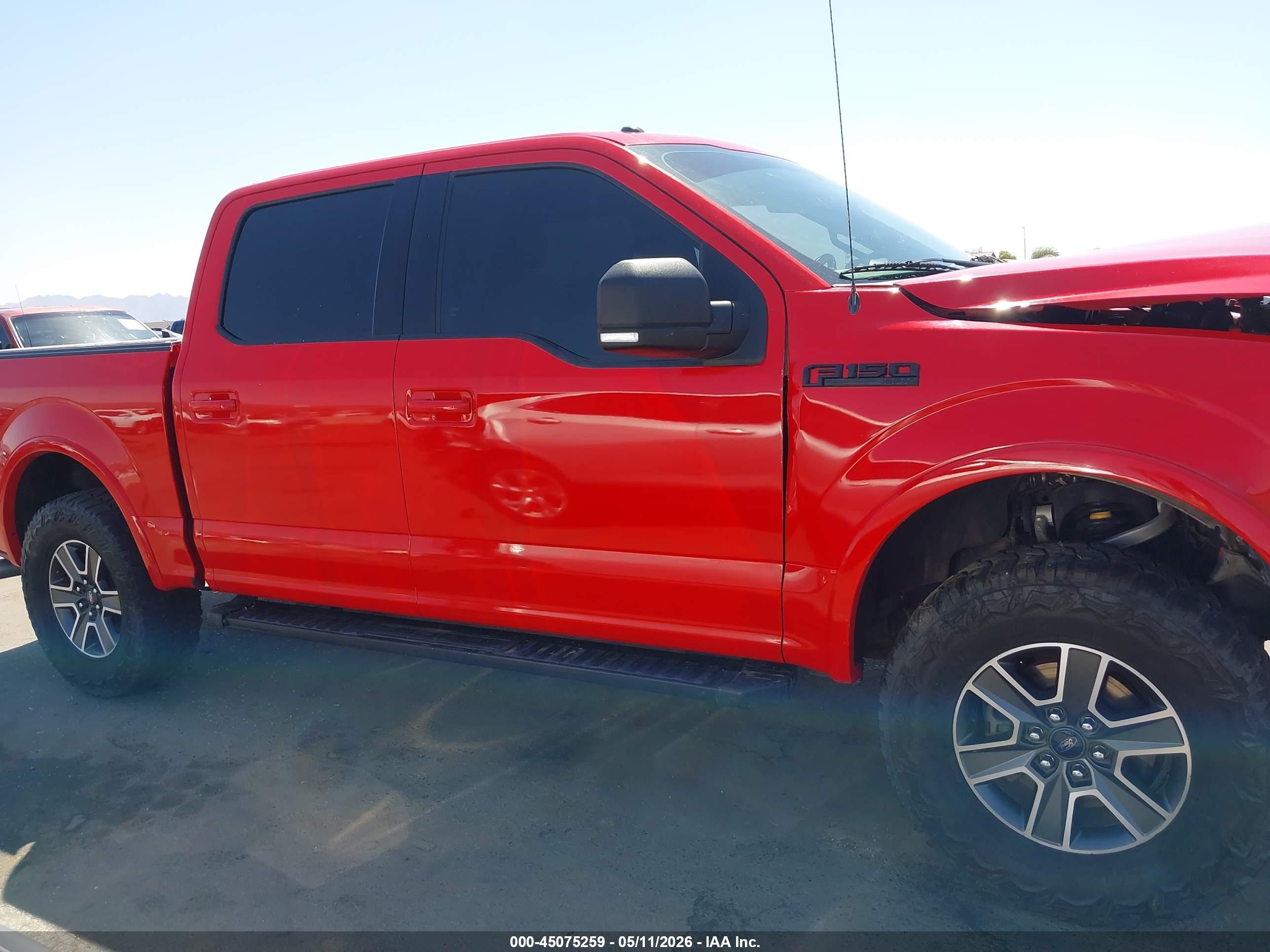 2015 Ford F-150 Xlt Red vin: 1FTEW1EP6FFD06710