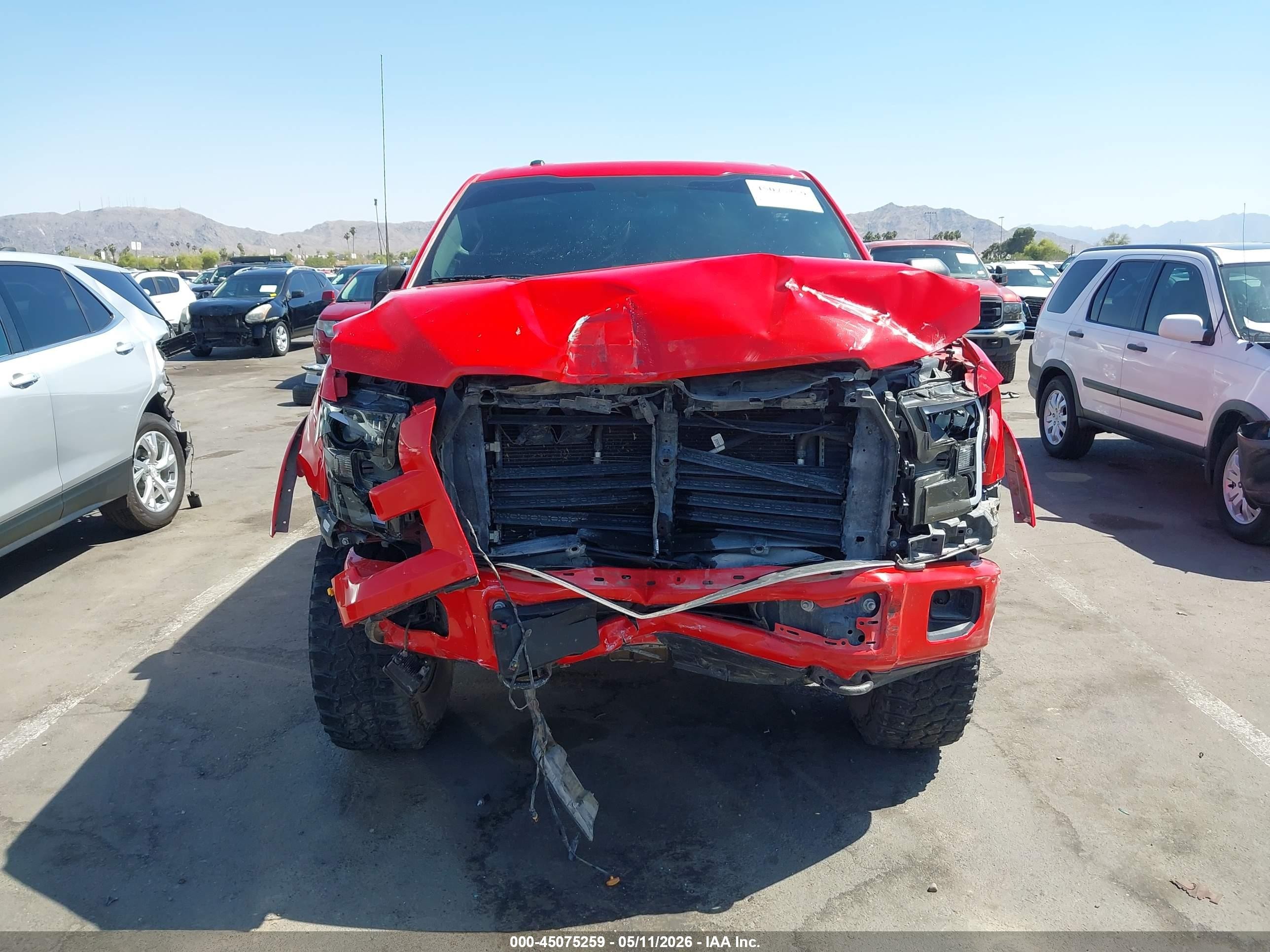 2015 Ford F-150 Xlt Red vin: 1FTEW1EP6FFD06710