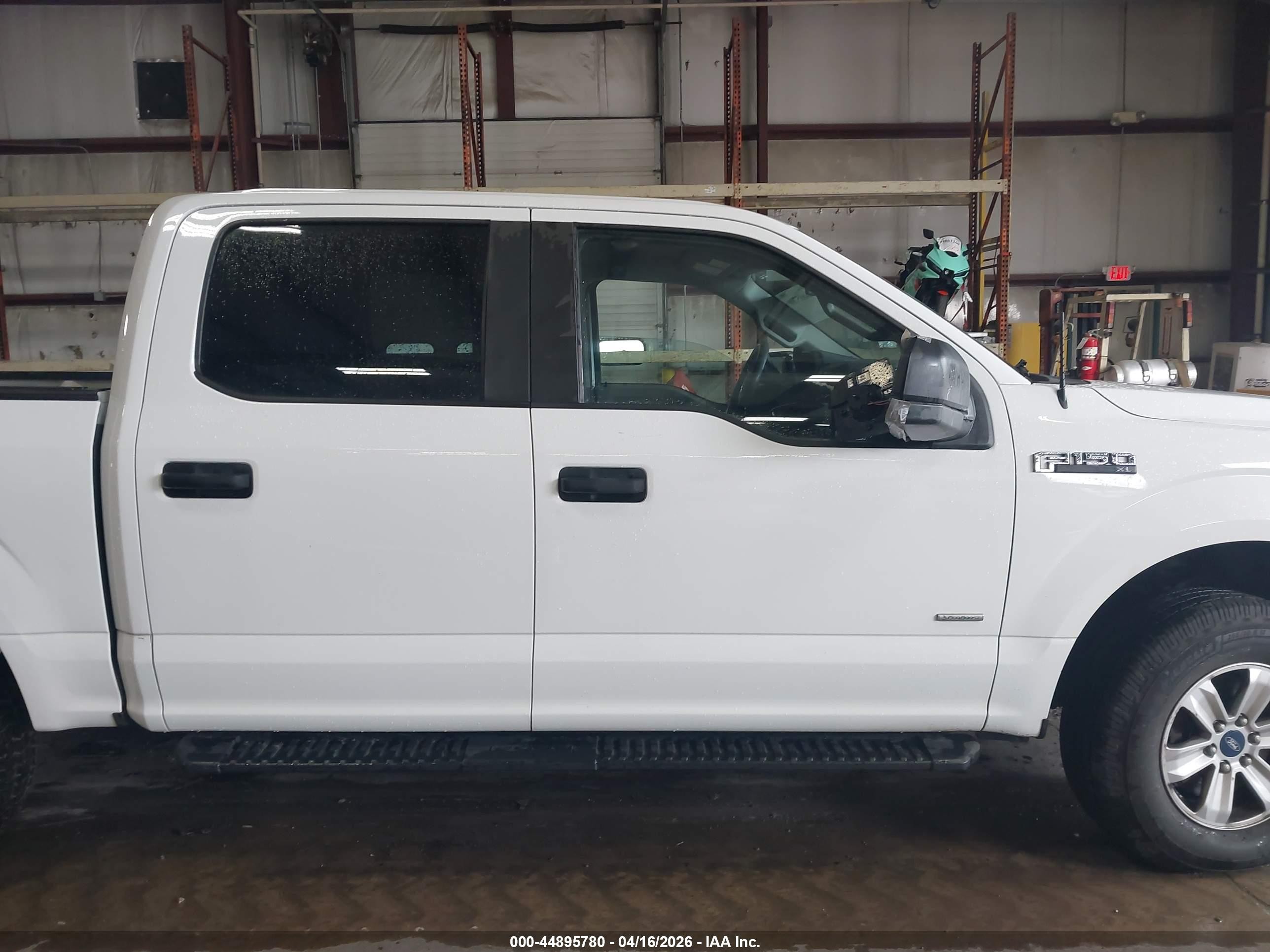 2016 Ford F-150 Xl White vin: 1FTEW1EP6GFC18547