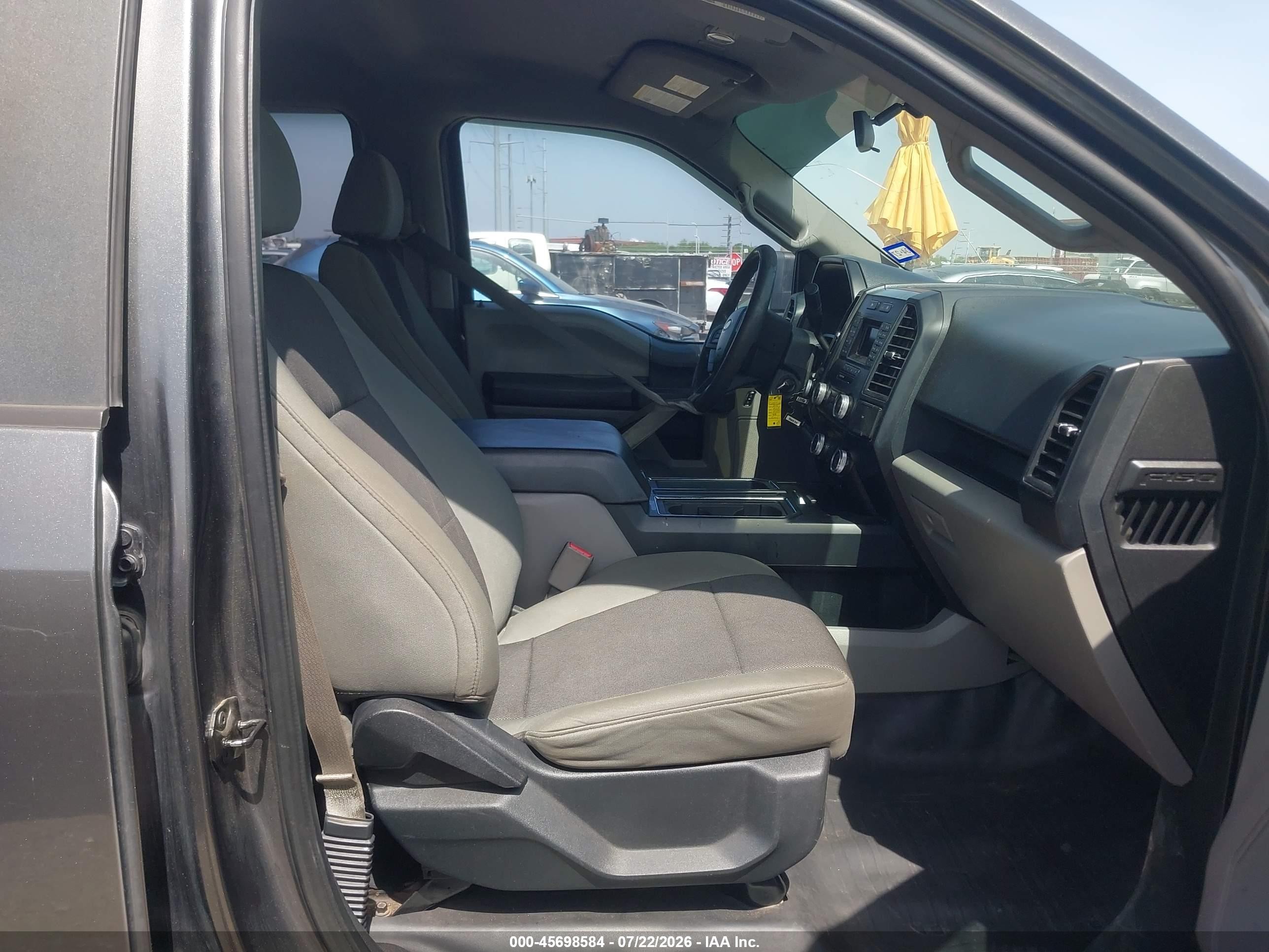 2015 Ford F-150 Xl Gray vin: 1FTEW1EP7FFC28972