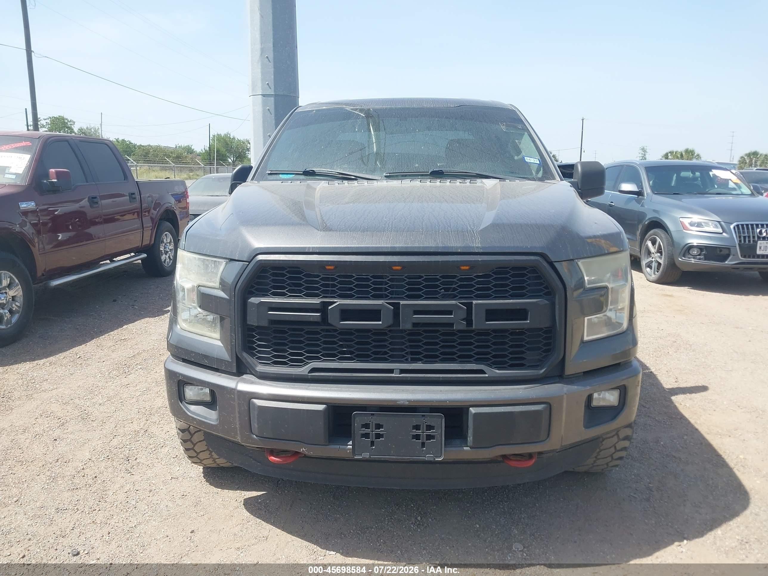 2015 Ford F-150 Xl Gray vin: 1FTEW1EP7FFC28972