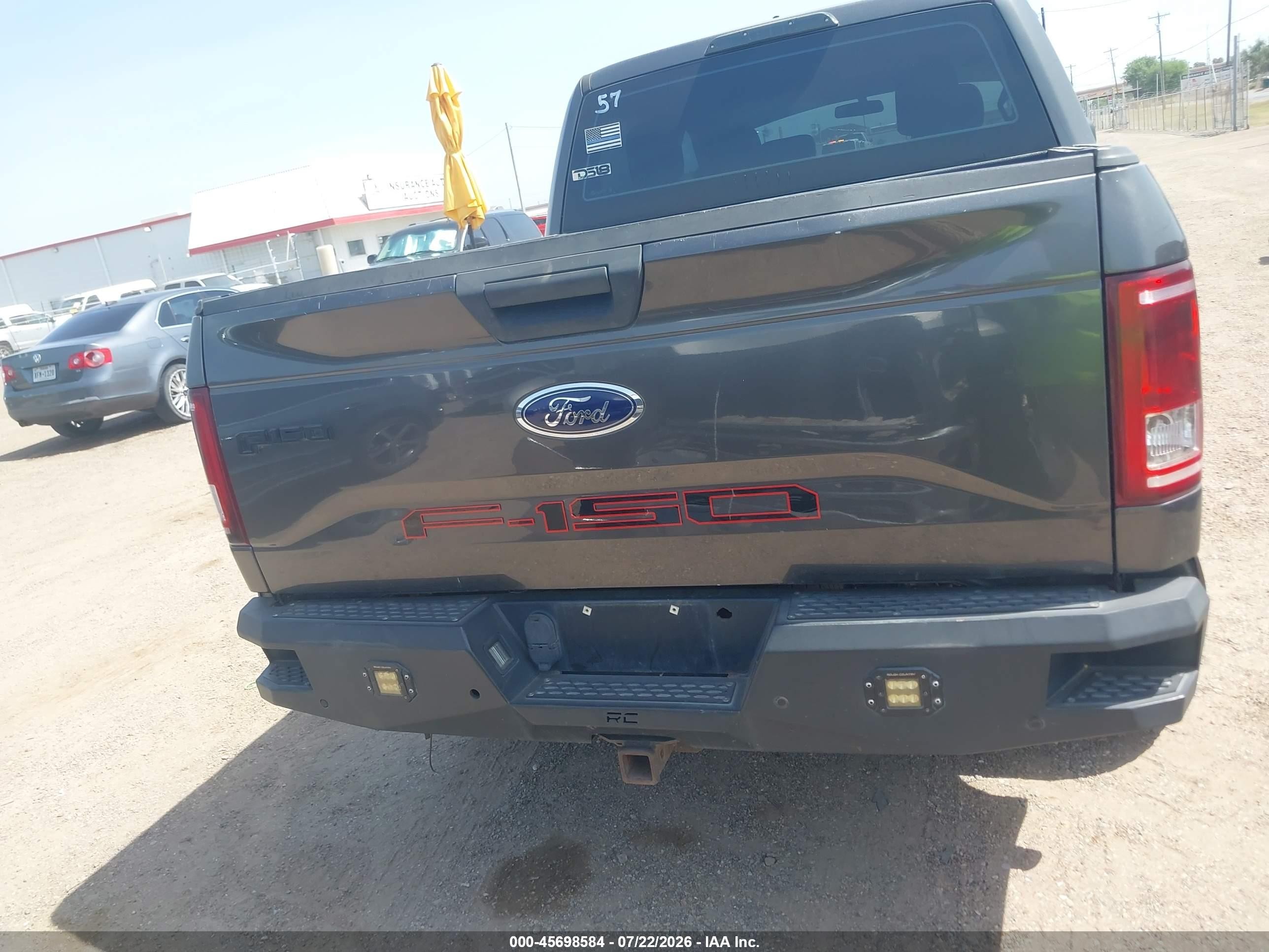 2015 Ford F-150 Xl Gray vin: 1FTEW1EP7FFC28972