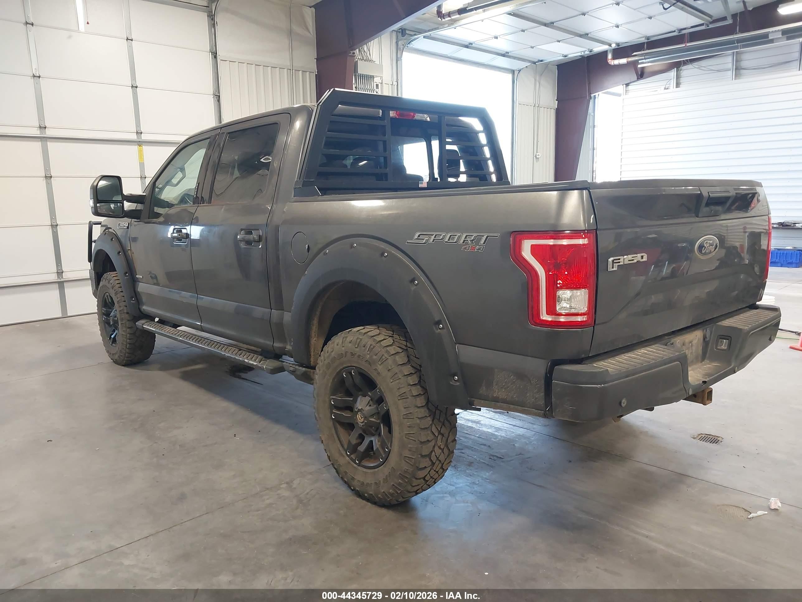 2015 Ford F-150 Xlt Серый vin: 1FTEW1EP7FKD27783