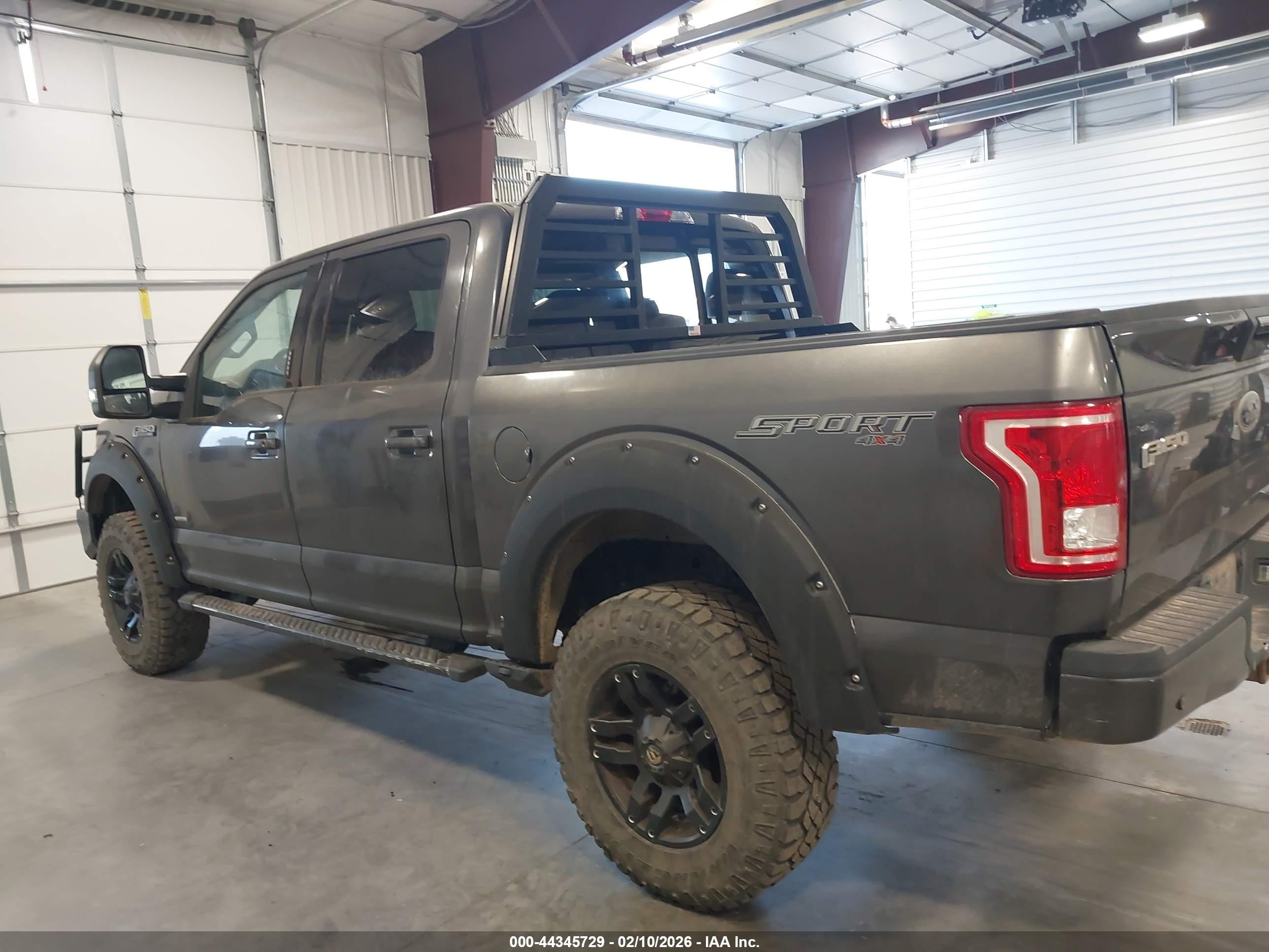 2015 Ford F-150 Xlt Серый vin: 1FTEW1EP7FKD27783