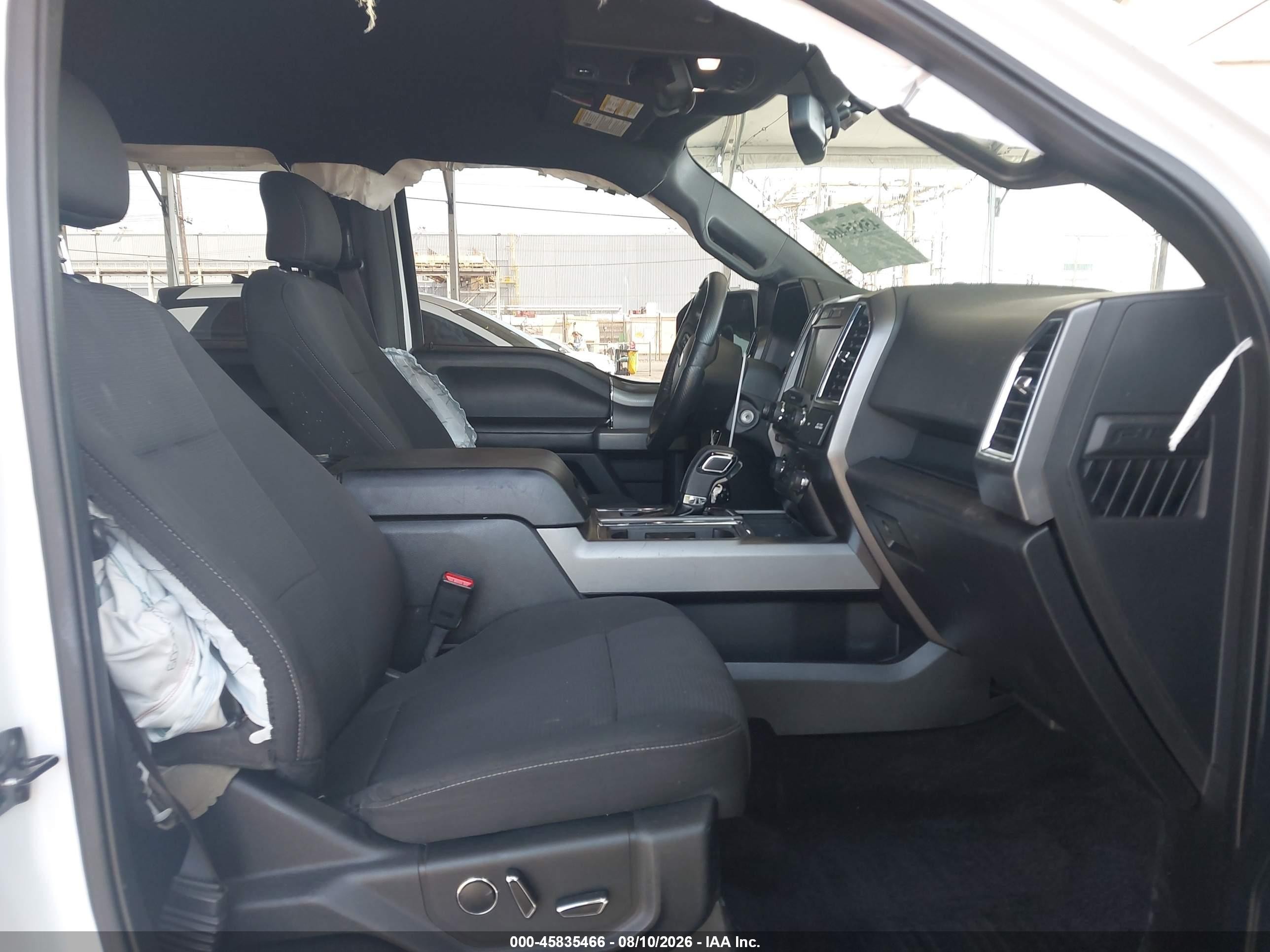 2015 Ford F-150 Xlt White vin: 1FTEW1EP7FKD72710