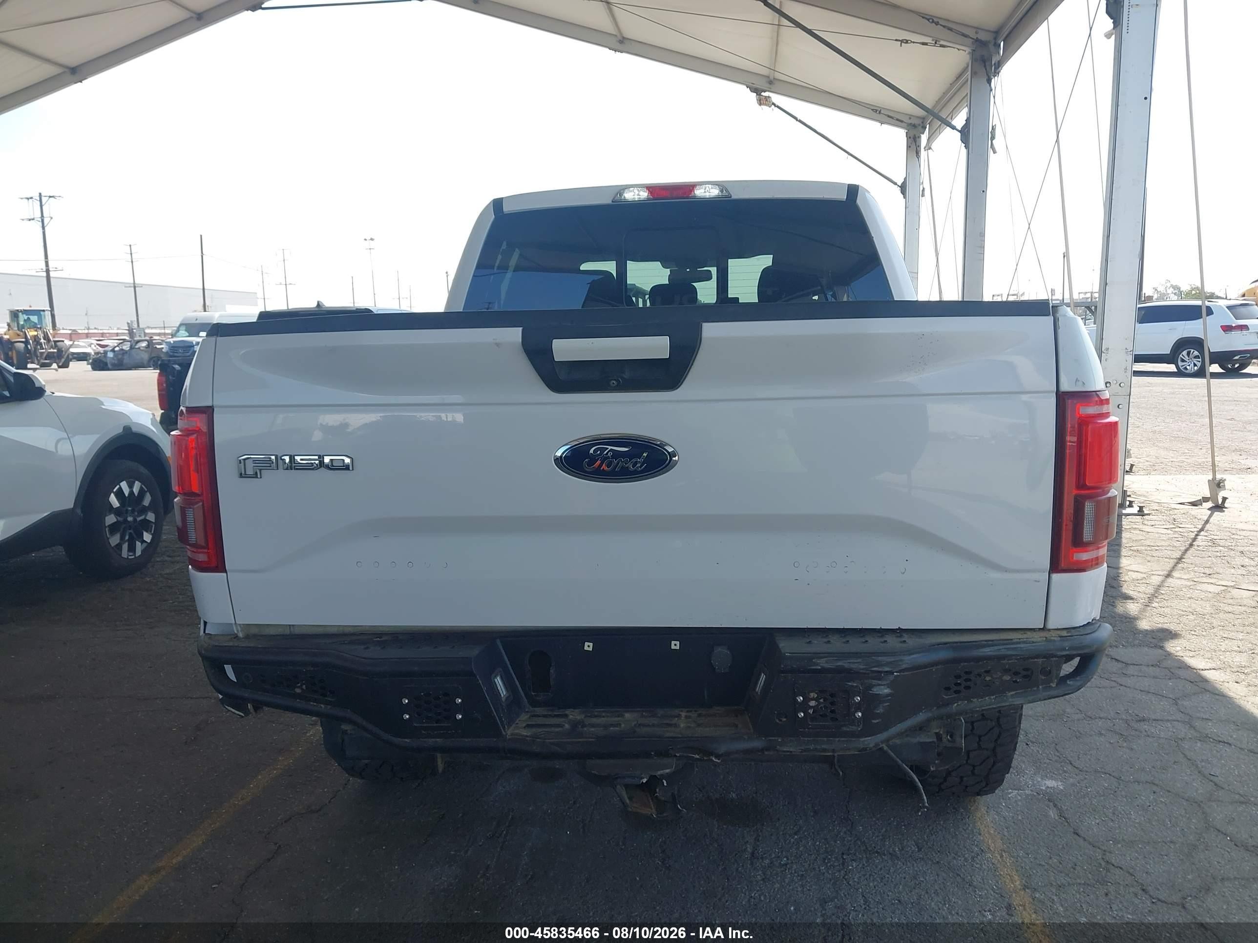 2015 Ford F-150 Xlt White vin: 1FTEW1EP7FKD72710