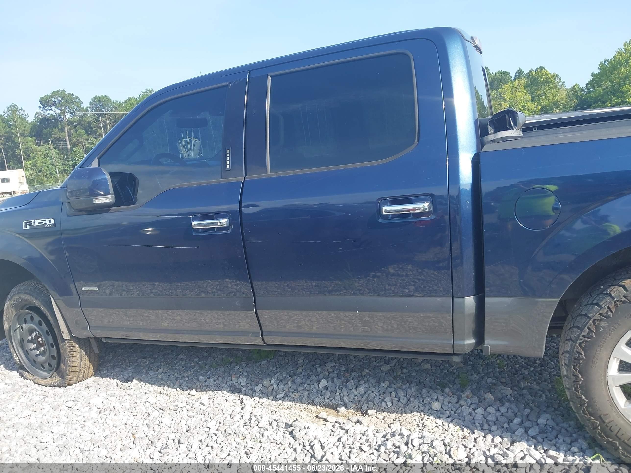 2015 Ford F-150 Lariat/xl/xlt Blue vin: 1FTEW1EP7FKE01607