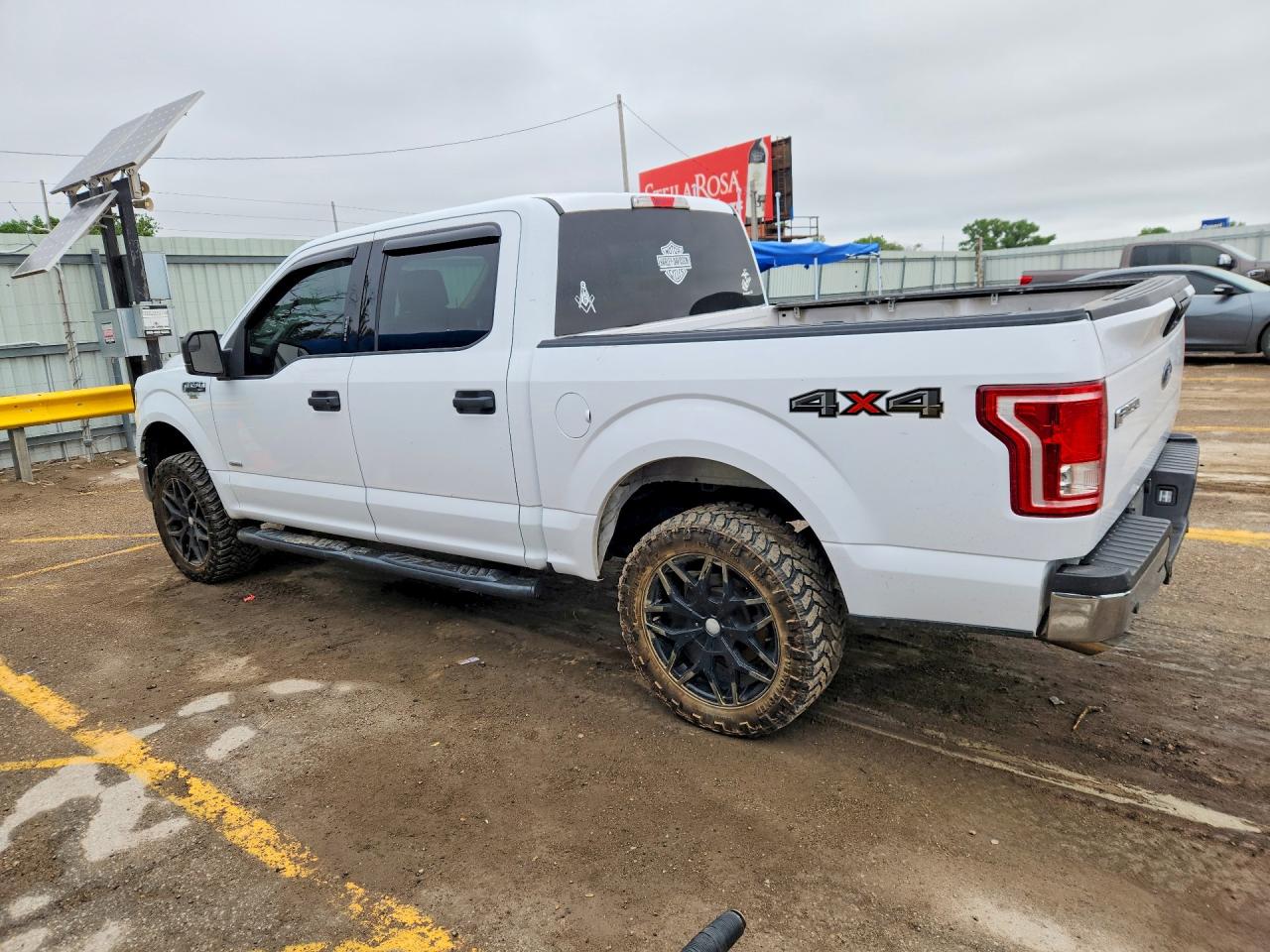 2015 Ford F150 Supercrew Белый vin: 1FTEW1EP7FKE86125