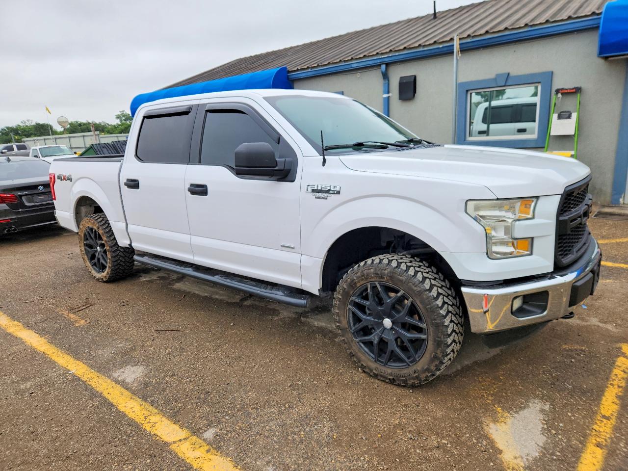 2015 Ford F150 Supercrew Белый vin: 1FTEW1EP7FKE86125