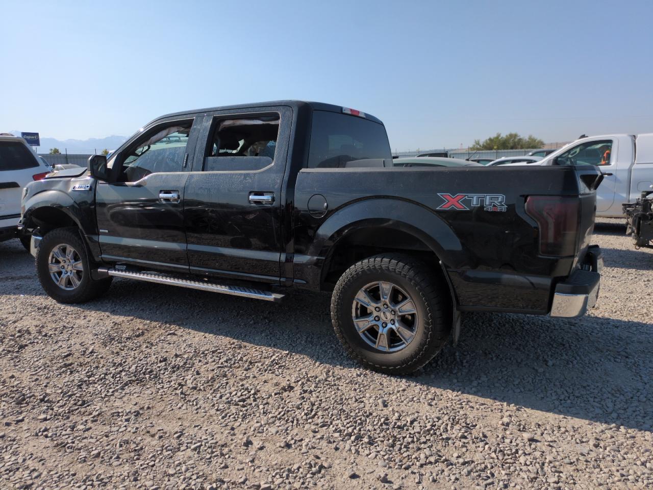 2016 Ford F150 Supercrew Black vin: 1FTEW1EP7GFB05643