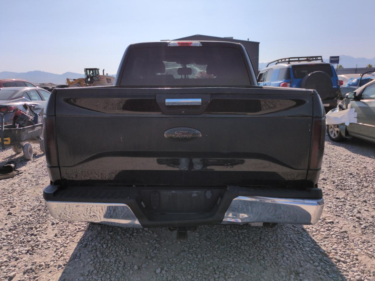 2016 Ford F150 Supercrew Black vin: 1FTEW1EP7GFB05643
