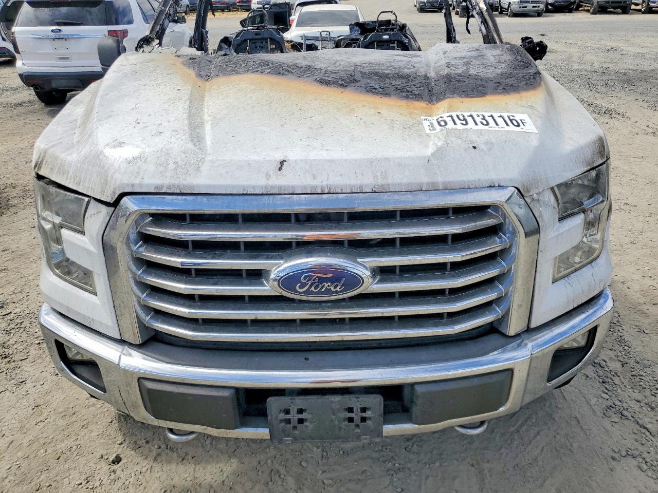 2016 Ford F-150 Белый vin: 1FTEW1EP7GKD17949