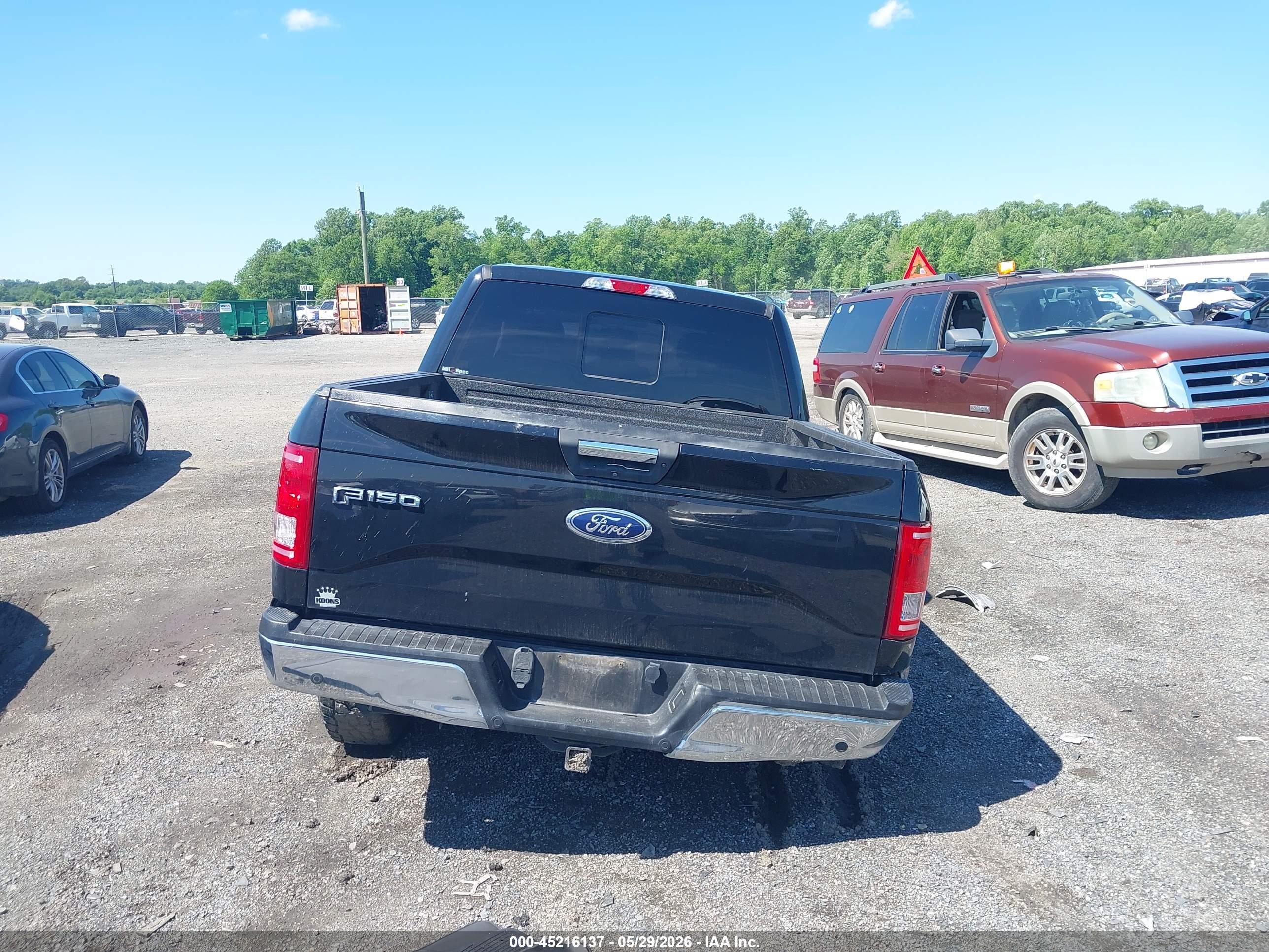 2017 Ford F-150 Xlt Black vin: 1FTEW1EP7HFC41529