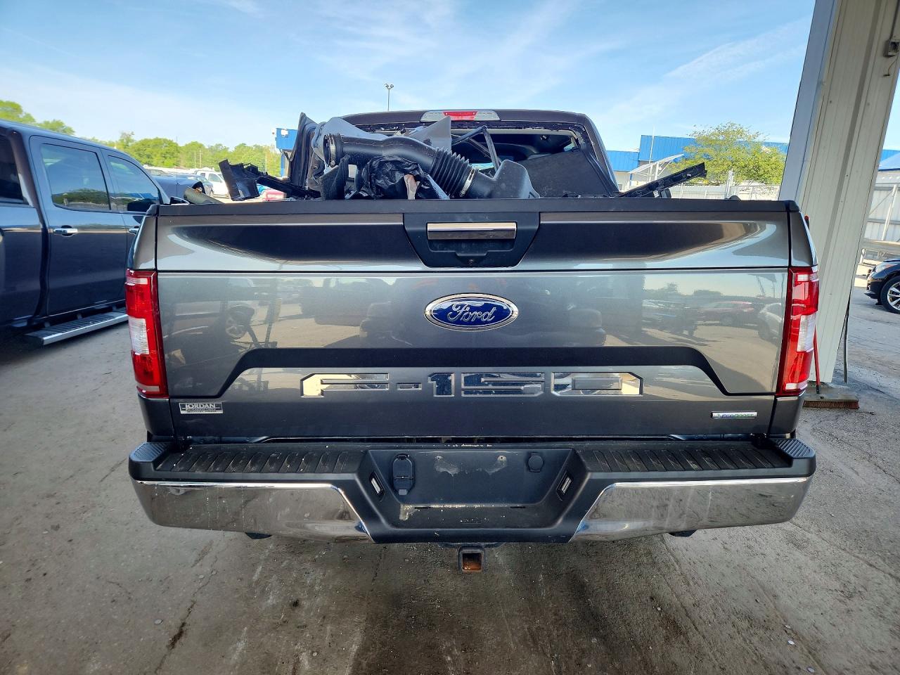 2019 Ford F150 Supercrew Gray vin: 1FTEW1EP7KFA12727