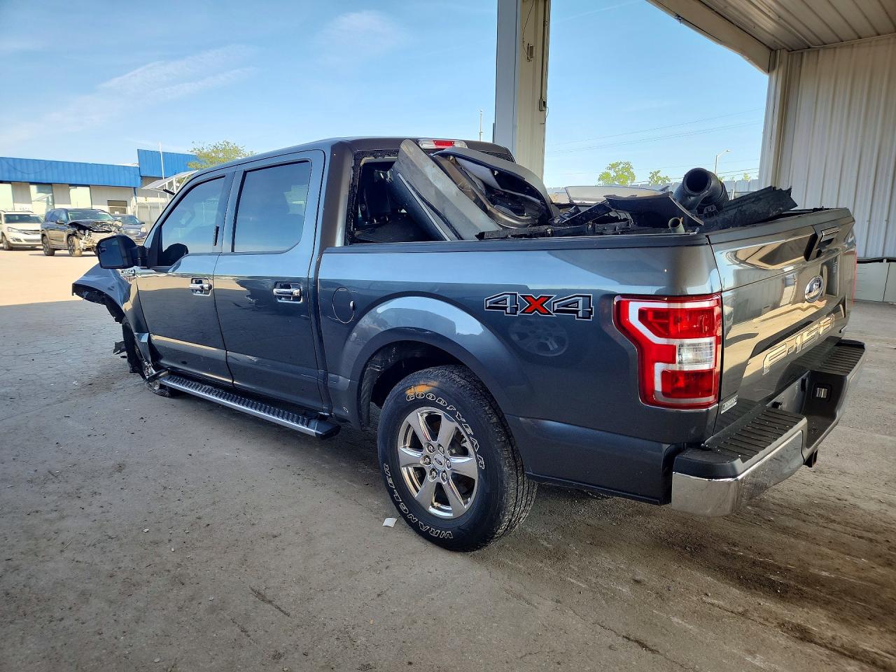 2019 Ford F150 Supercrew Gray vin: 1FTEW1EP7KFA12727