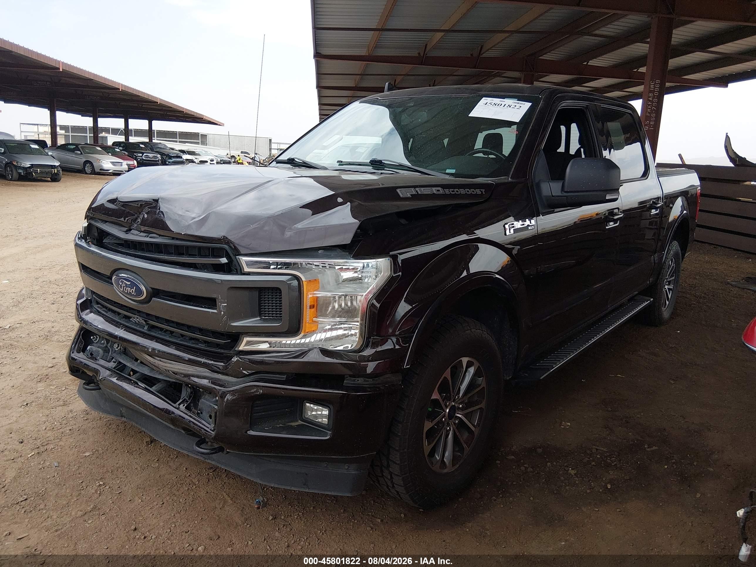 2019 Ford F-150 Xlt Brown vin: 1FTEW1EP7KKC21120