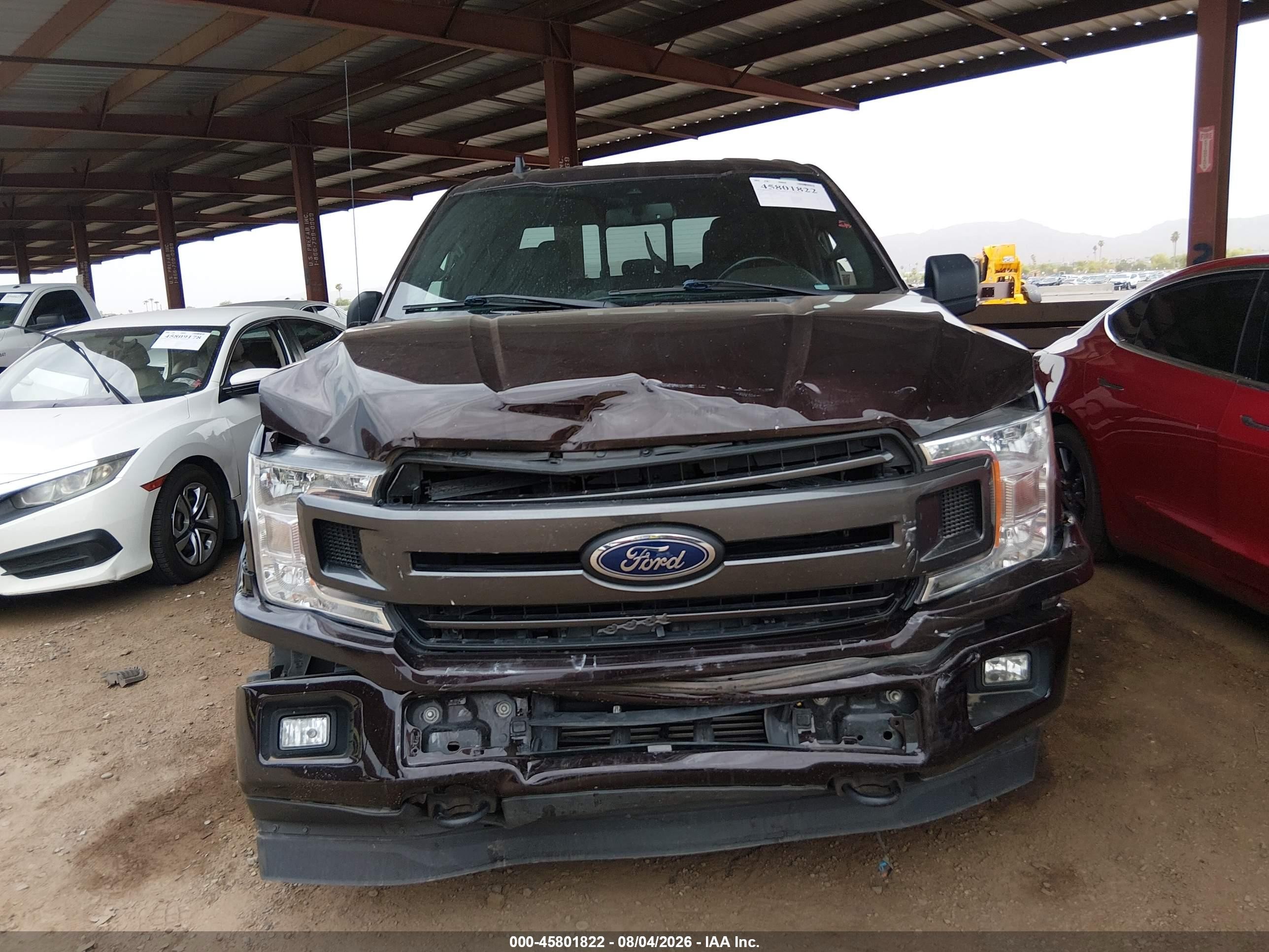 2019 Ford F-150 Xlt Brown vin: 1FTEW1EP7KKC21120
