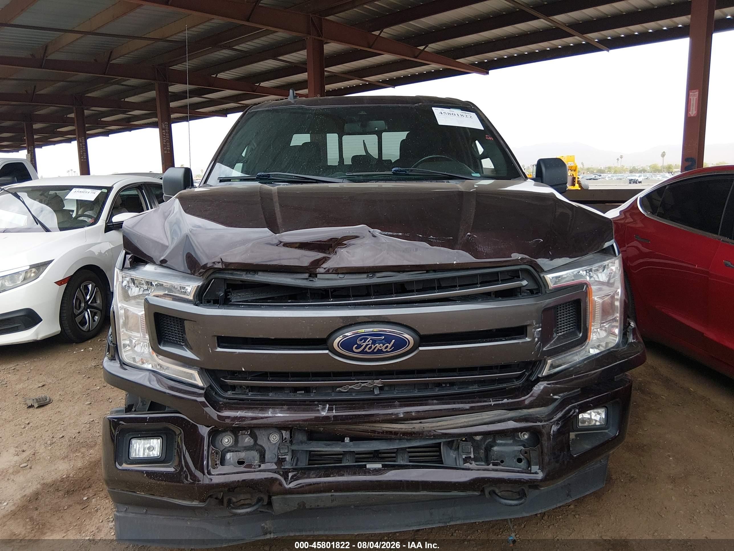 2019 Ford F-150 Xlt Brown vin: 1FTEW1EP7KKC21120