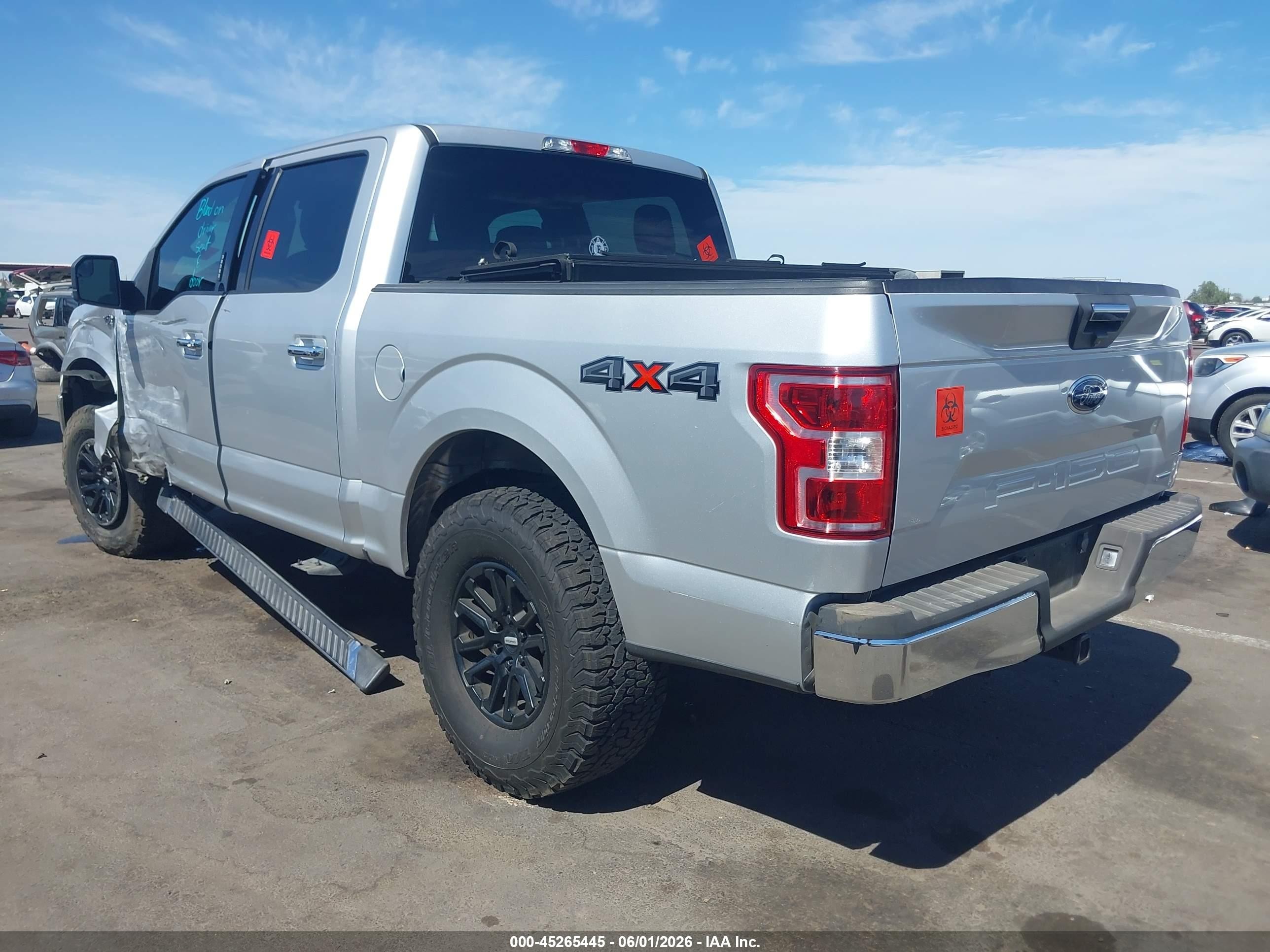 2019 Ford F-150 Xlt Silver vin: 1FTEW1EP7KKD13358