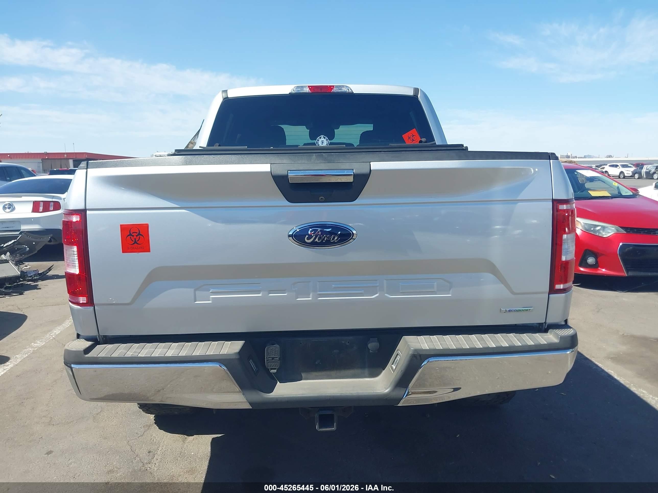 2019 Ford F-150 Xlt Silver vin: 1FTEW1EP7KKD13358