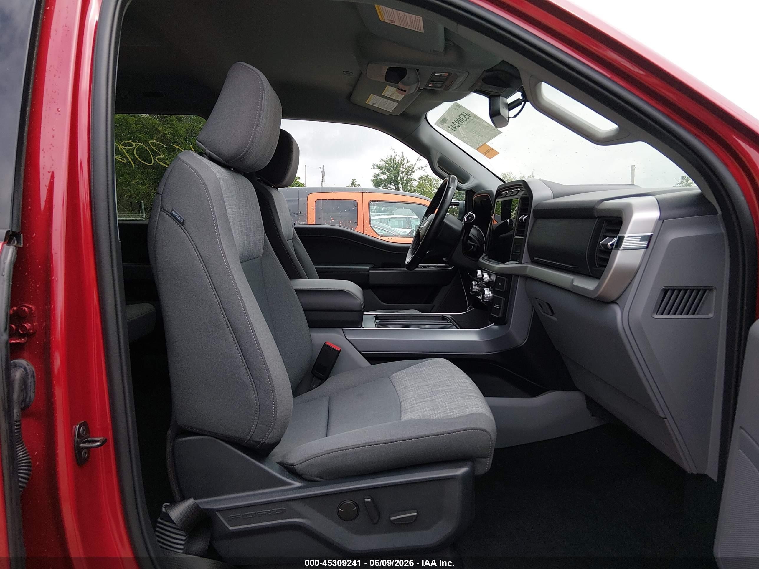 2022 Ford F-150 Xlt Red vin: 1FTEW1EP7NKF11703