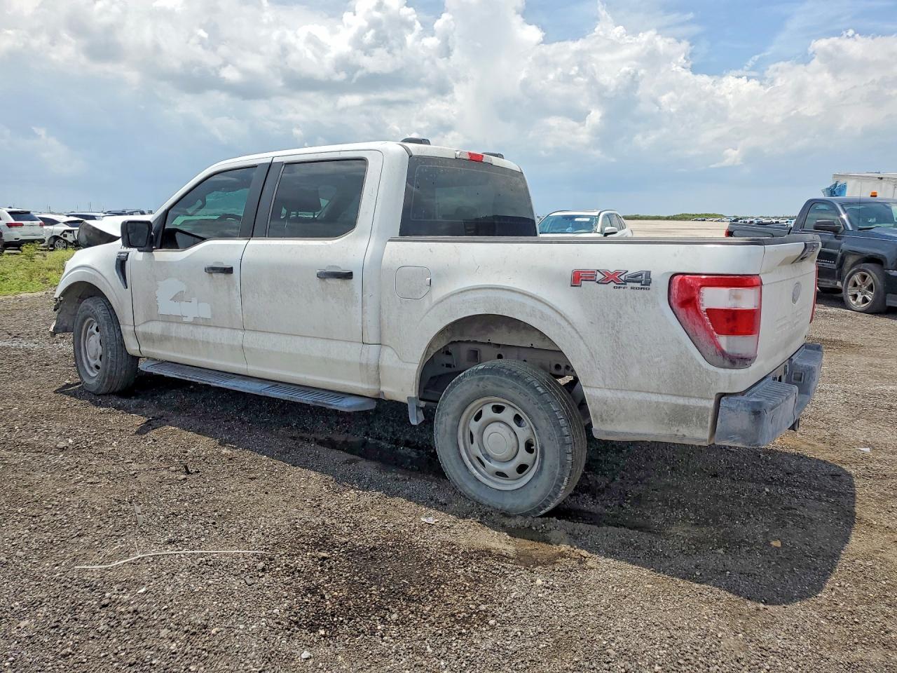 2023 Ford F150 Supercrew White vin: 1FTEW1EP7PFC21456