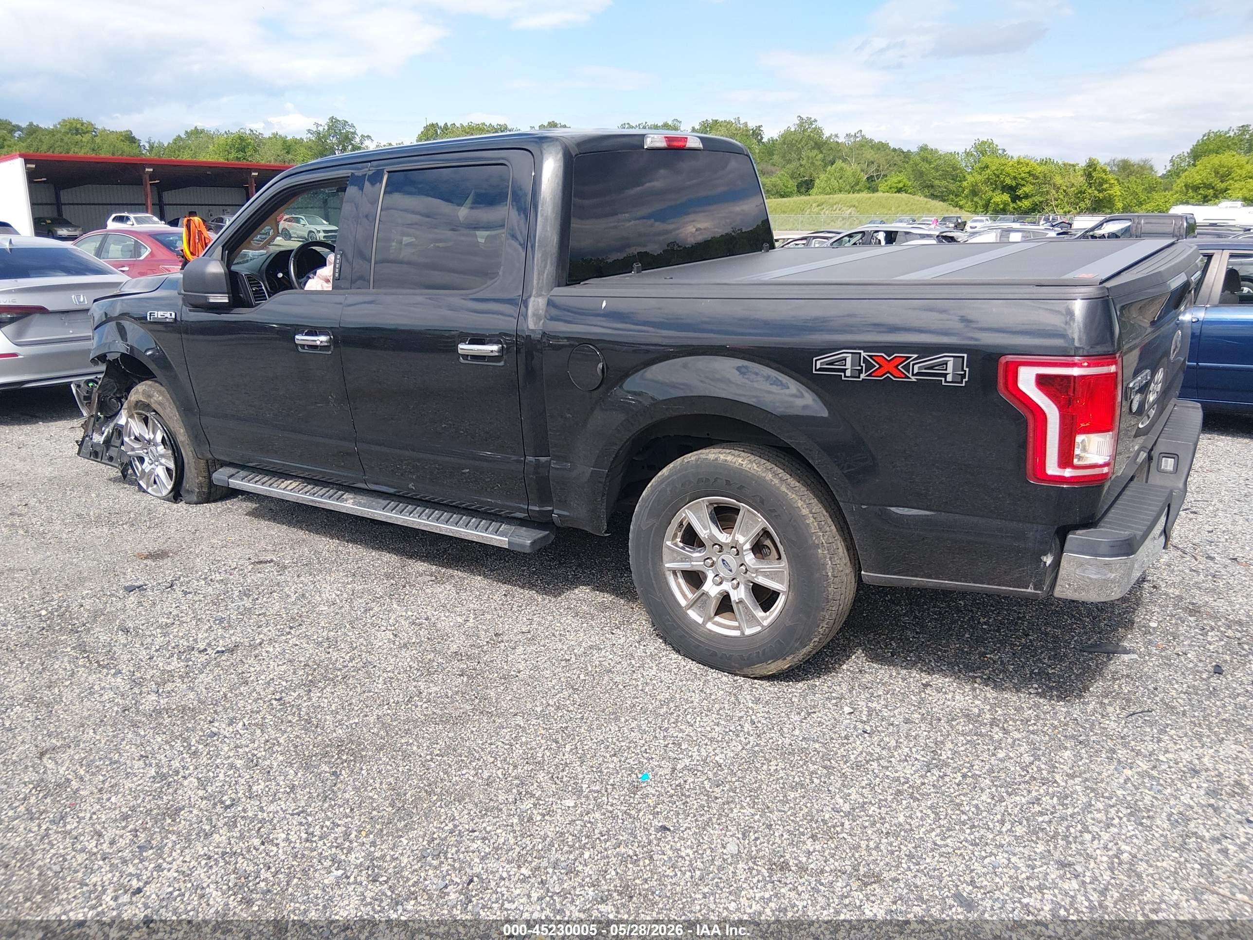 2015 Ford F-150 Xlt Black vin: 1FTEW1EP8FFB30419