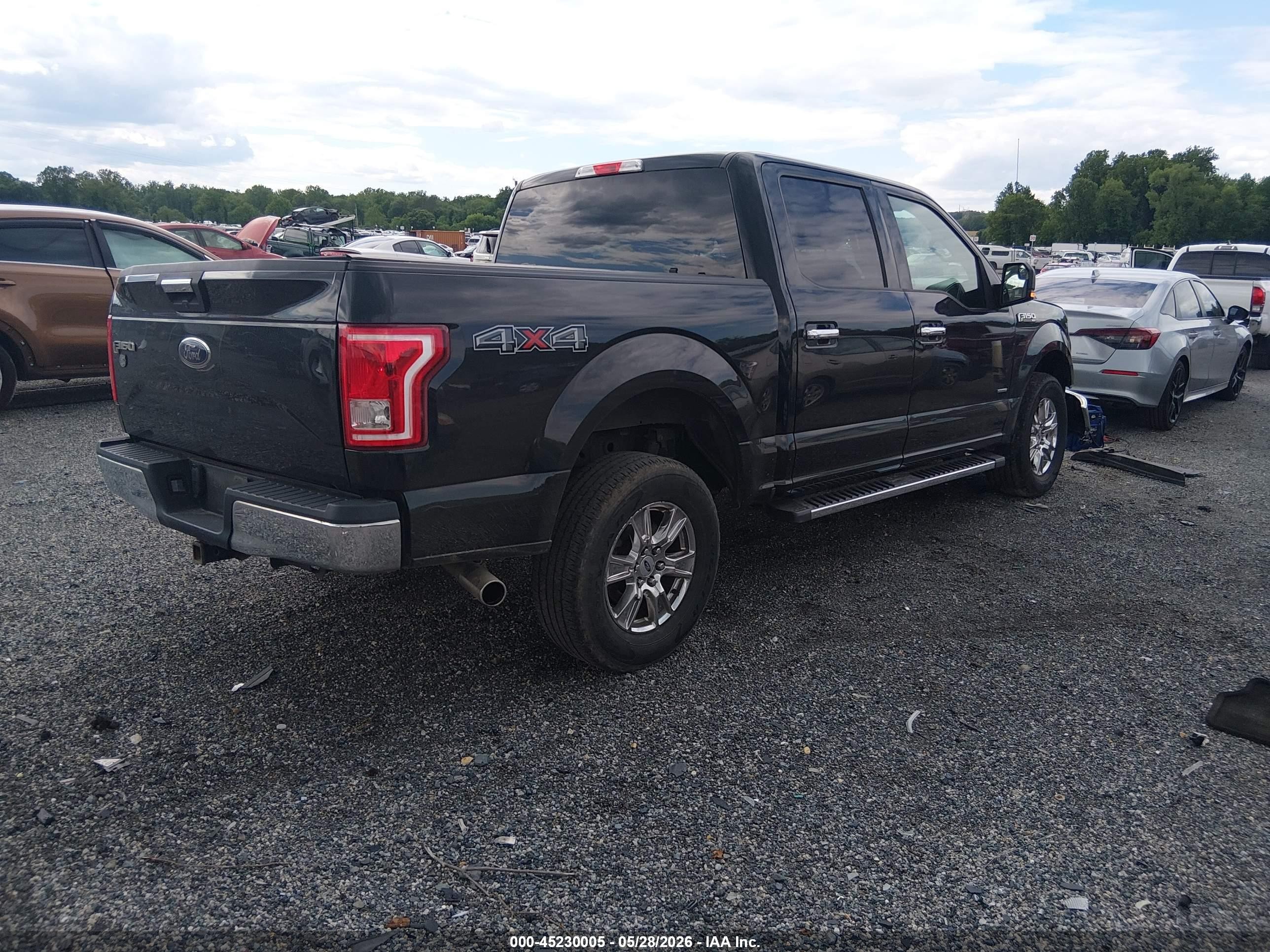 2015 Ford F-150 Xlt Black vin: 1FTEW1EP8FFB30419