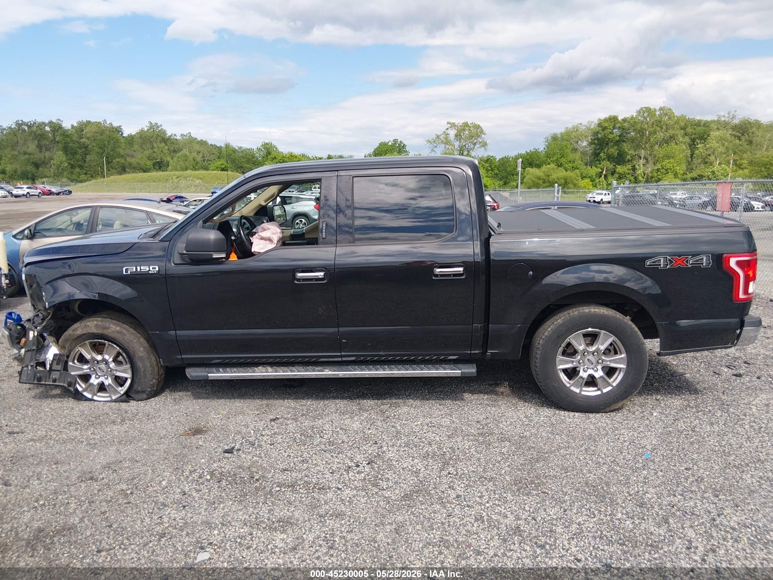 2015 Ford F-150 Xlt Black vin: 1FTEW1EP8FFB30419