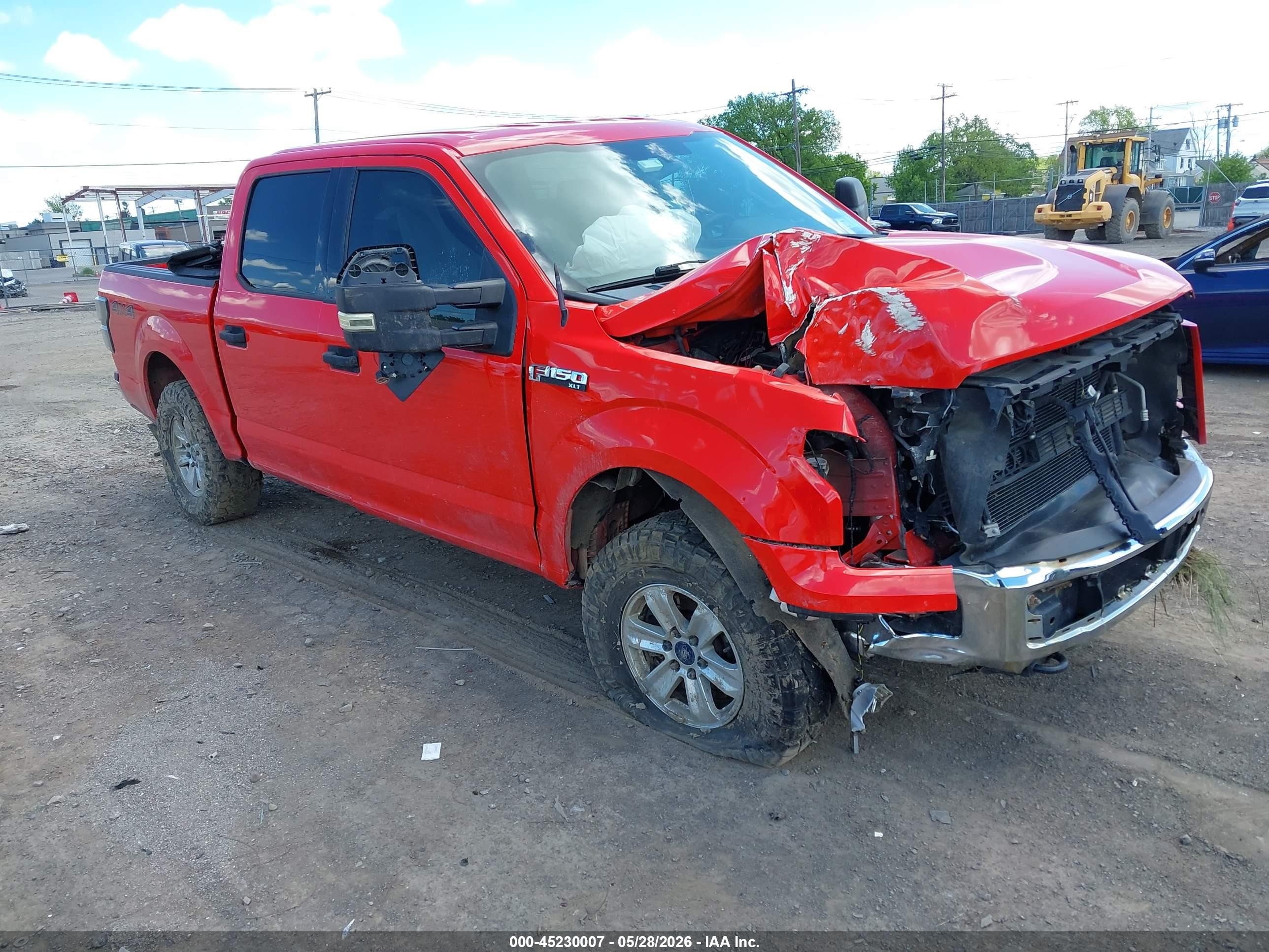 2015 Ford F-150 Xlt Красный vin: 1FTEW1EP8FFD04943