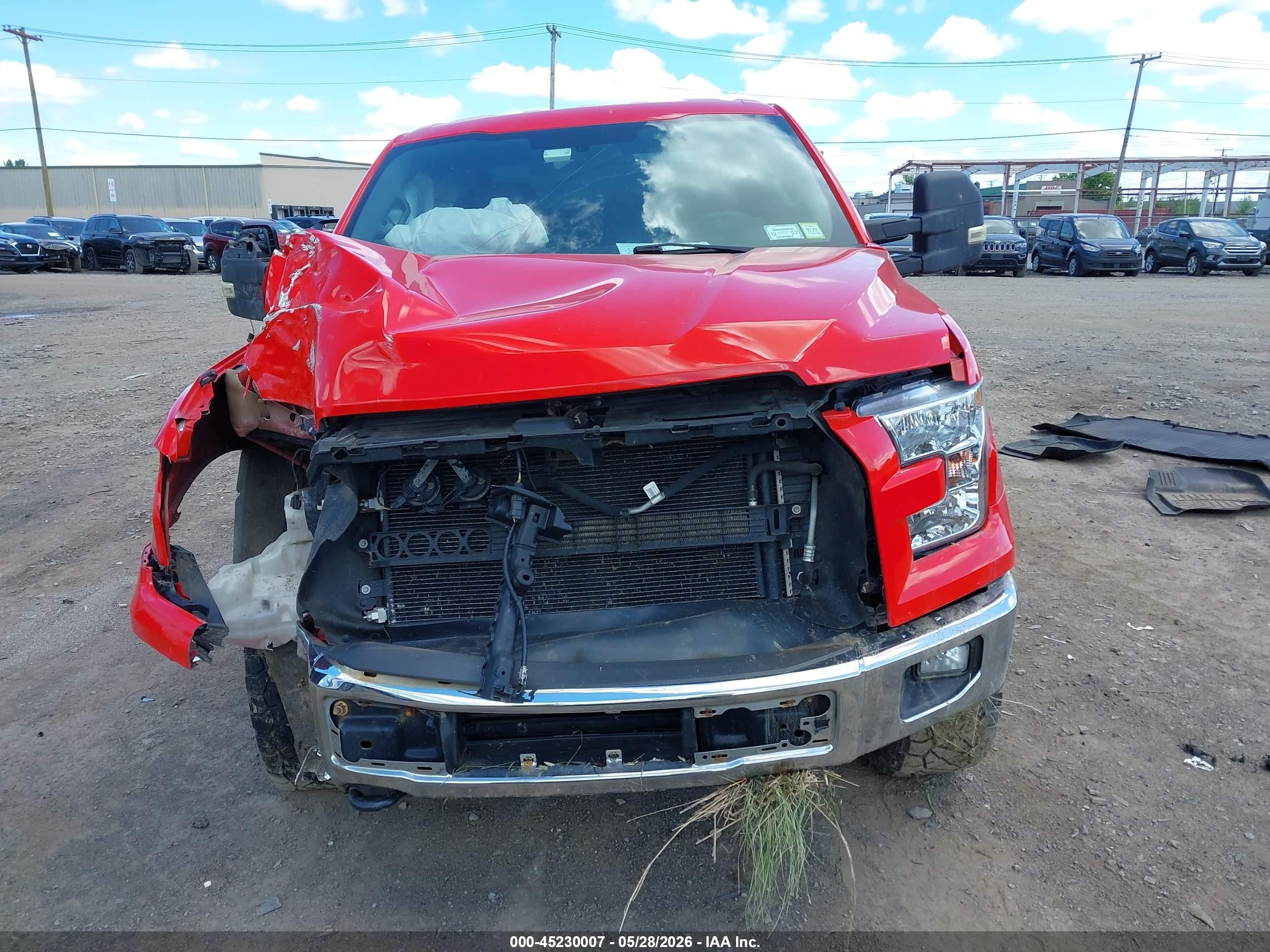 2015 Ford F-150 Xlt Красный vin: 1FTEW1EP8FFD04943