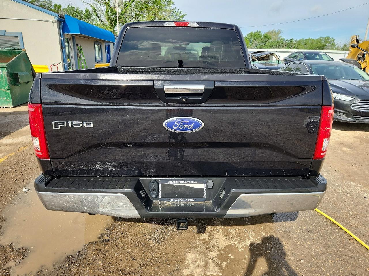 2015 Ford F150 Supercrew Black vin: 1FTEW1EP8FKD38999