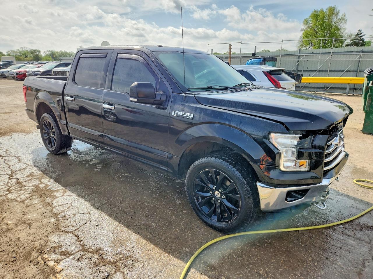 2015 Ford F150 Supercrew Black vin: 1FTEW1EP8FKD38999