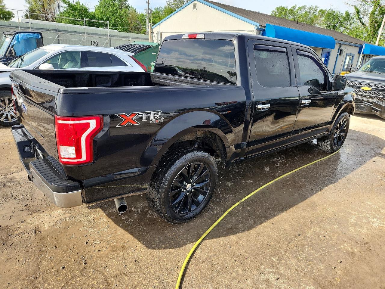 2015 Ford F150 Supercrew Black vin: 1FTEW1EP8FKD38999