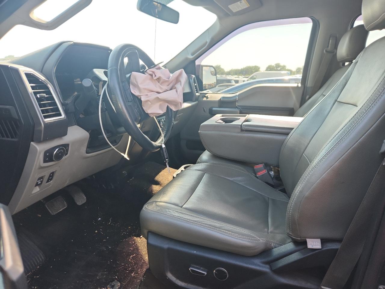 2015 Ford F150 Supercrew Black vin: 1FTEW1EP8FKD38999 Damage: Airbag - Front Left, Deployed, Replacement Required