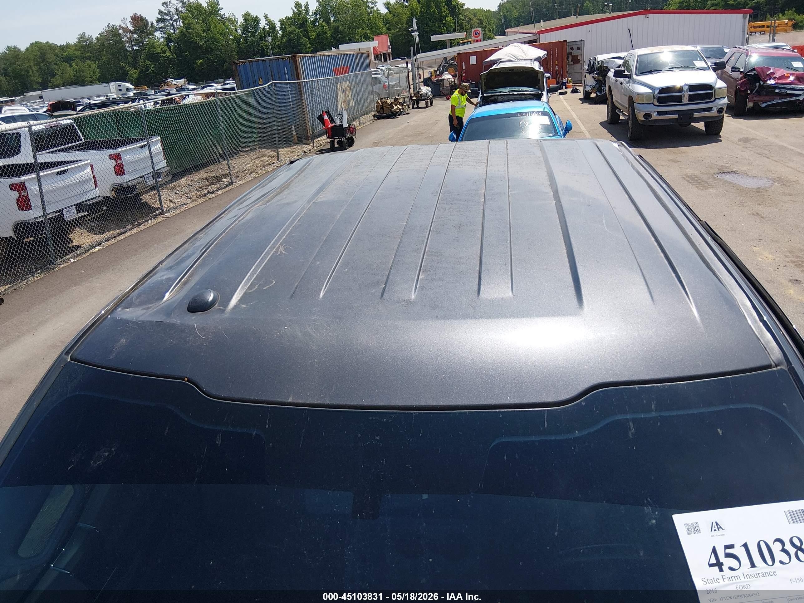 2015 Ford F-150 Xlt Серый vin: 1FTEW1EP8FKD64342