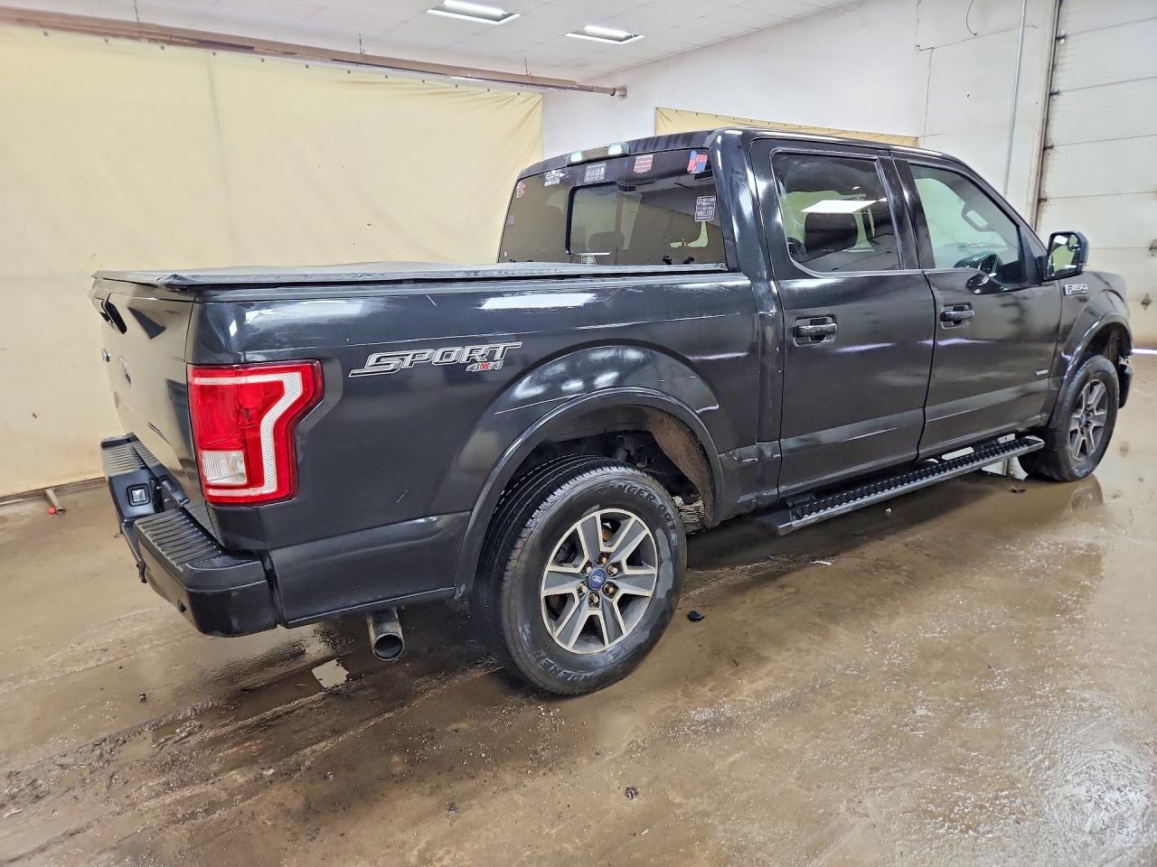 2015 Ford F150 Supercrew Black vin: 1FTEW1EP8FKD99771