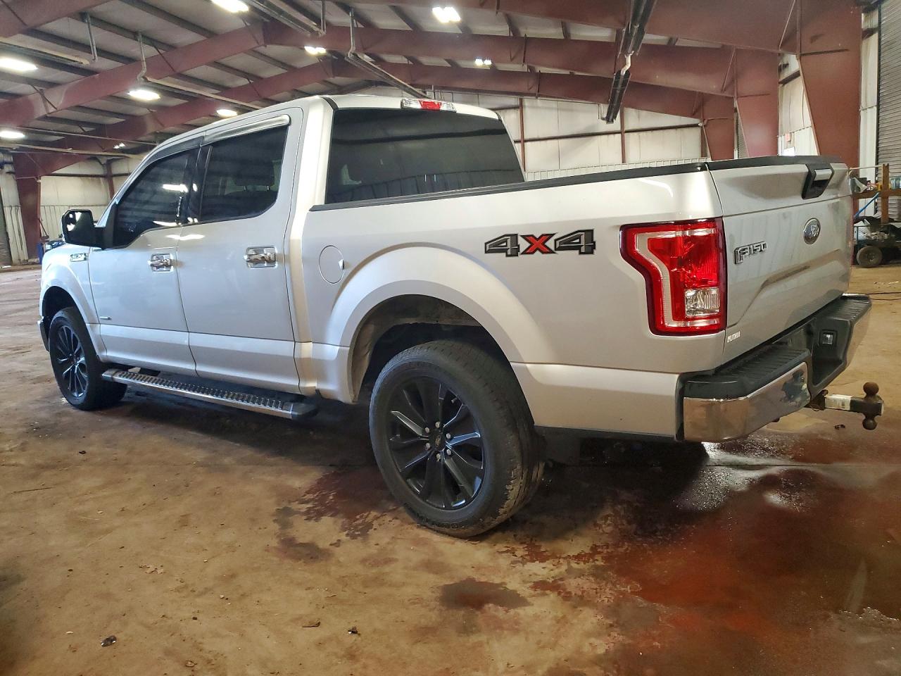 2015 Ford F150 Supercrew Silver vin: 1FTEW1EP8FKF24252
