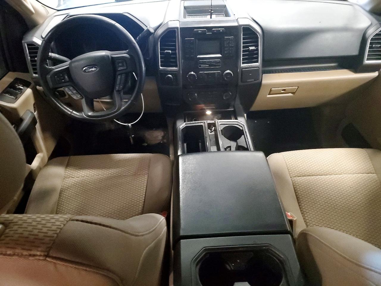 2015 Ford F150 Supercrew Silver vin: 1FTEW1EP8FKF24252