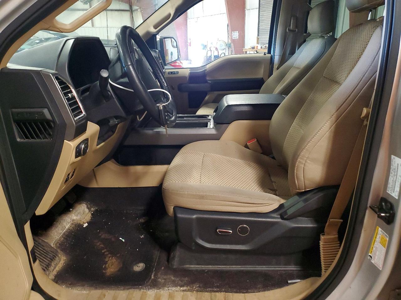 2015 Ford F150 Supercrew Silver vin: 1FTEW1EP8FKF24252