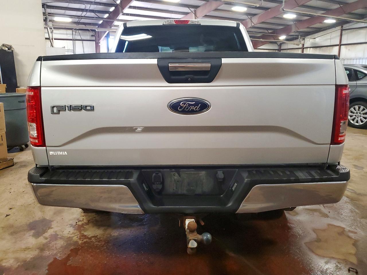 2015 Ford F150 Supercrew Silver vin: 1FTEW1EP8FKF24252