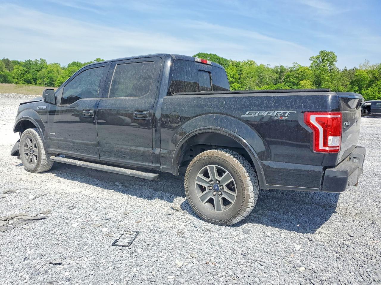 2016 Ford F150 Supercrew Black vin: 1FTEW1EP8GFA85614