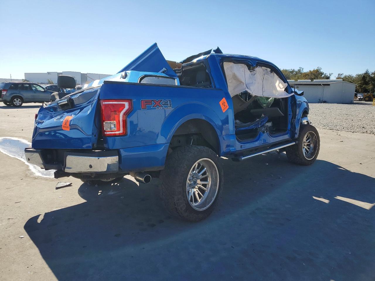 2016 Ford F150 Supercrew Blue vin: 1FTEW1EP8GKF18310
