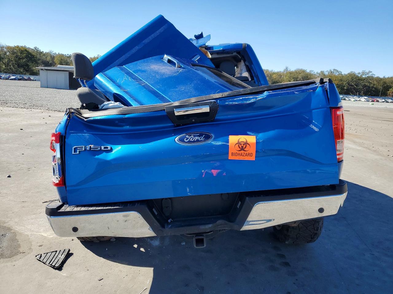2016 Ford F150 Supercrew Blue vin: 1FTEW1EP8GKF18310